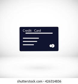 credit card vector  icon