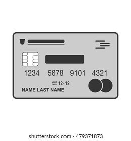 Credit Card vector Icon