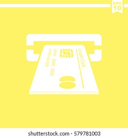 Credit Card vector Icon.