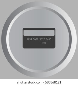Credit card vector icon