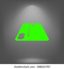 Credit card vector icon