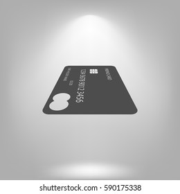 Credit card vector icon