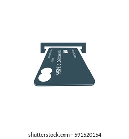 Credit card vector icon