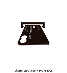 Credit card vector icon