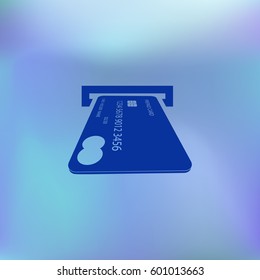 Credit card vector icon