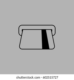Credit Card vector Icon.