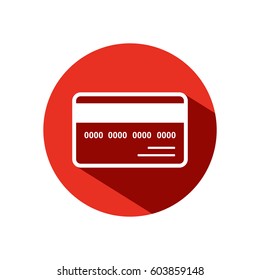 Credit card vector icon