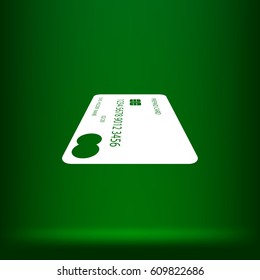 Credit card vector icon