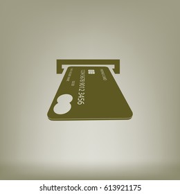 Credit card vector icon