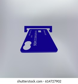 Credit card vector icon