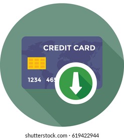 Credit card Vector Icon