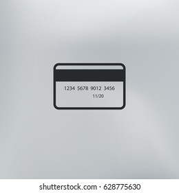 Credit card vector icon