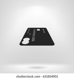 Credit card vector icon
