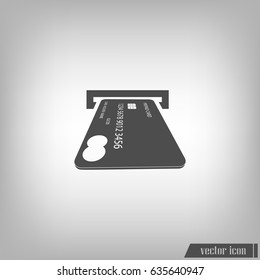 Credit card vector icon