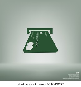 Credit card vector icon