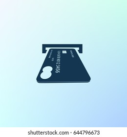 Credit card vector icon