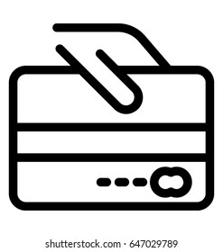 Credit Card Vector Icon