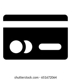 Credit Card Vector Icon