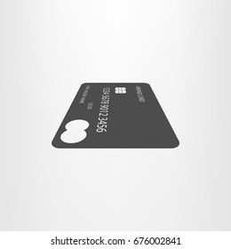 Credit card vector icon
