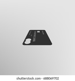 Credit card vector icon