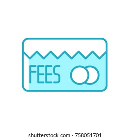 Credit card vector icon