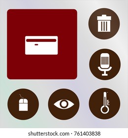 credit card vector icon