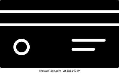 Credit Card vector icon. Can be used for printing, mobile and web applications.
