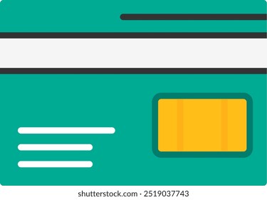 Credit card Vector Icon Design Symbol