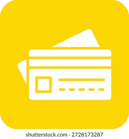 Ilustración de diseño de icono de Vector de tarjeta de crédito