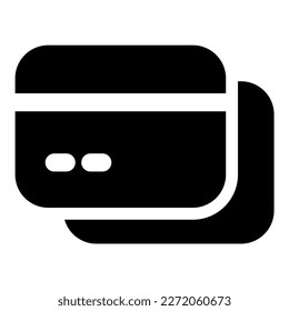activo de ilustración de icono vectorial de tarjeta de crédito