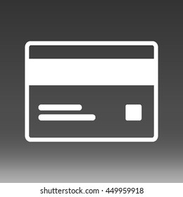 Credit Card Vector Icon Illustration