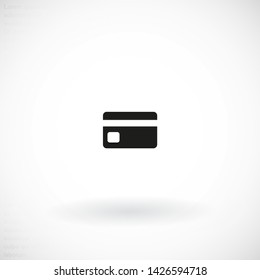 credit card Vector icon . Lorem Ipsum Illustration design
