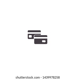 credit card Vector icon . Lorem Ipsum Illustration design