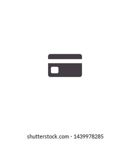 credit card Vector icon . Lorem Ipsum Illustration design