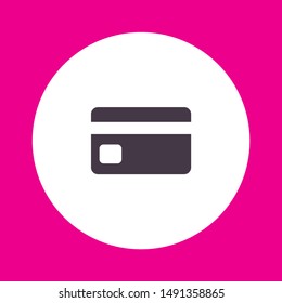 credit card Vector icon . Lorem Ipsum Illustration design