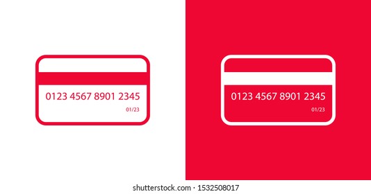 Bilder Stockfoton Och Vektorer Med Debit Vector Shutterstock