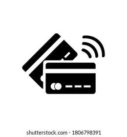 Credit Card Vector Icon Set Isolated on White Background