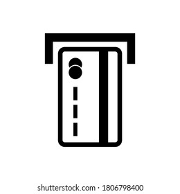 Juego de iconos de vectores de tarjetas de crédito aislado en fondo blanco
