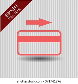 Credit Card vector icon or symbol