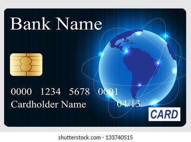 Credit card vector illustration