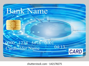 Credit card vector illustration