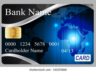 Credit card vector illustration