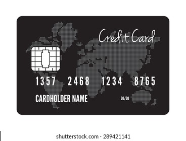 Credit card vector illustration