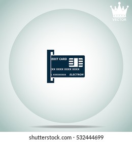 Credit Card  vector illustration.