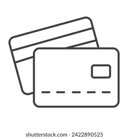 Credit Card Vector Illustration Icon Design