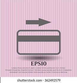 Credit Card vector symbol