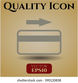 Credit Card vector symbol