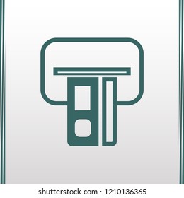 Credit Card vector web Icon