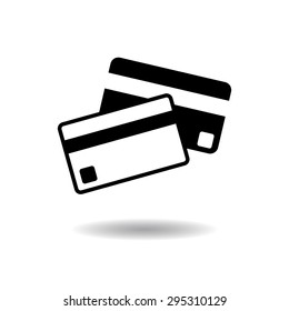 Credit Cards Payment icon vector illustration eps10 on white background