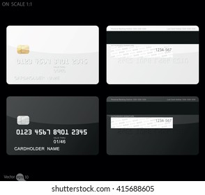 credit cards template